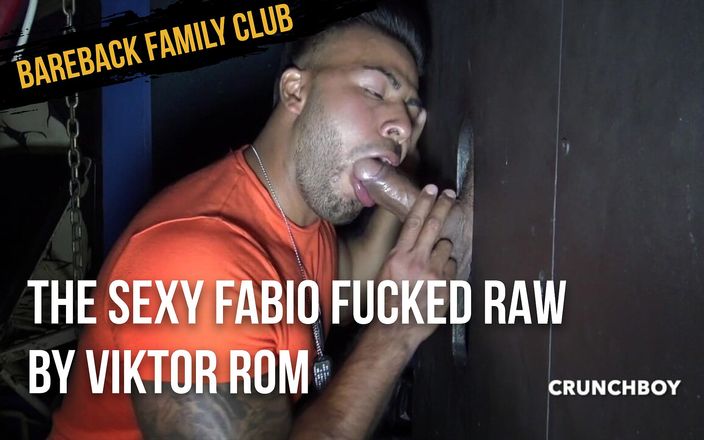 Bareback family club: The sexy Fabio fucked raw by Viktor Rom