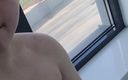 Dustins: Chubby Boy Showing Asshole and Masturbating in Front of Window