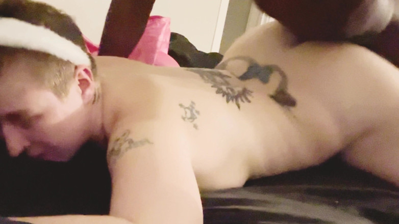 Thekookiejar: Снежный зайчик и шоколадный член