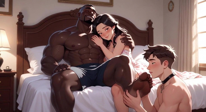 YOUR BEST FANTASY: Cuckold Degradation - Man Licking His Wife's Lover Feet