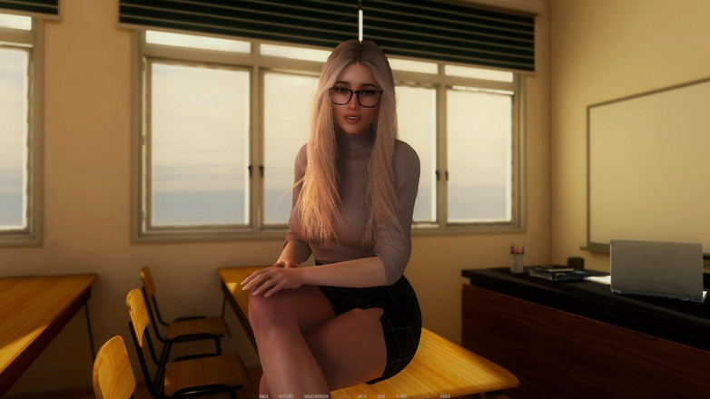 Naughty gameplays: Desirium 02 - dostane boner a sleduje nadrženou přítelkyni, jak si hraje...