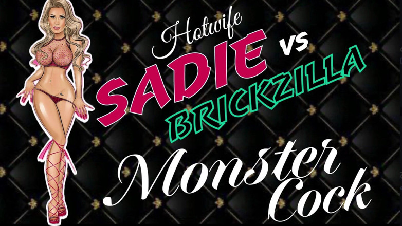 Sadie RW: mare și neagră de 13 inci Sadie vs Brickzilla