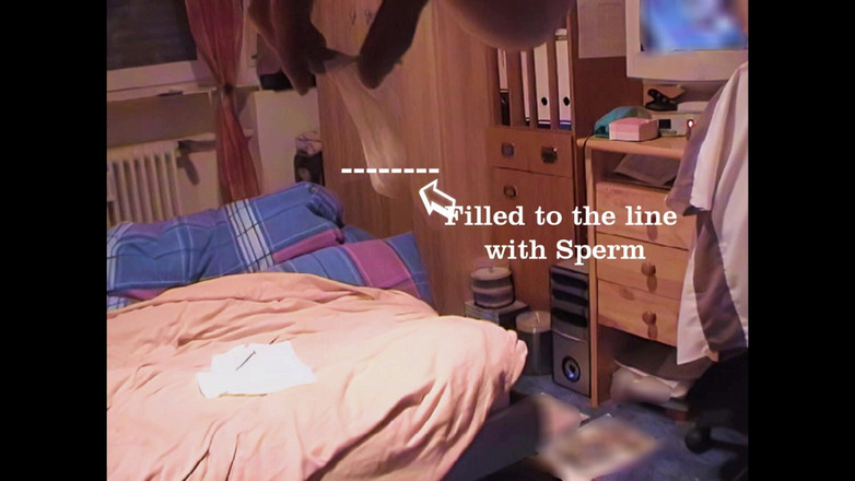 Mark Hannes: コンドームのこぶマスターベーション