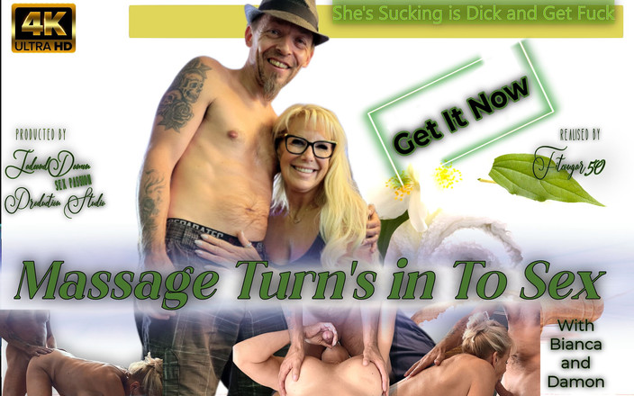 JadeandDamon: Масаж перетворюється на секс - вона смокче член і трахається