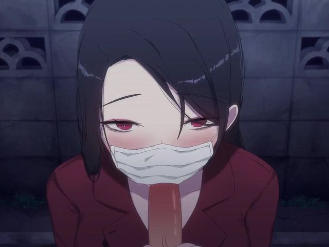 Kuchisake-onna Blowjob with Mask (Velvixian_2D)