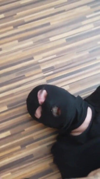 Foot slave from the wardrobe