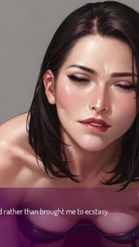 Une salope suce une petite bite avec un préservatif puis la bite devient énorme et elle la baise - Mila AI par addont