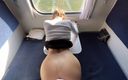 Feral Berryy: BG Anal on the Train a Juicy, Big-boobed Neighbor in...