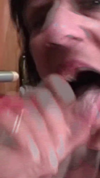Watch This Cock Sucking German Lady Enjoys Warm Load