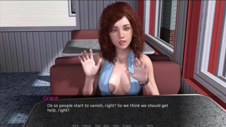 Visual Novels: Pine falls teil 2