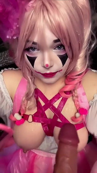 Bratty Femdom Clown JOI