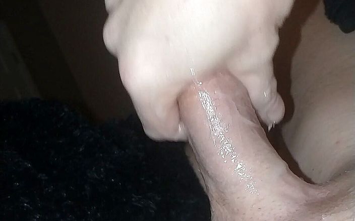 Big Daddy Dommmm: Slowly massaging my cock after edging for 2 hours. Cum almost...