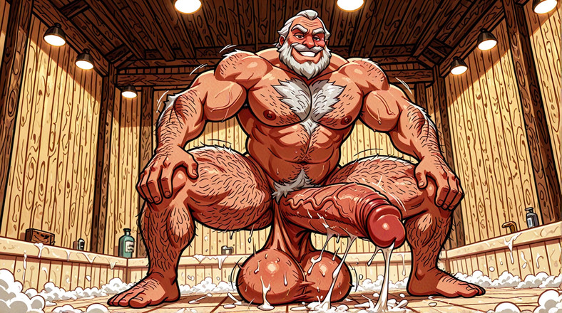 Erotic Man: Dușuri și case de baie erotice de artă digitală