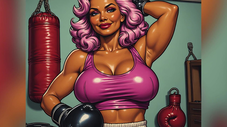 AI Porn: Non-nude Fit Babes Art