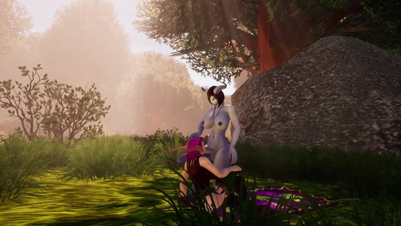 Wraith Futa: Draenei Futa Dickgirl baise un elfe sexy - parodie porno Warcraft
