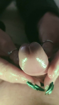 POV Handjob with Good Sound and Happy End (asmr)