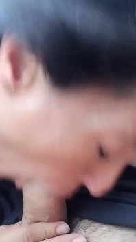 Sucking Dick on the Terrace