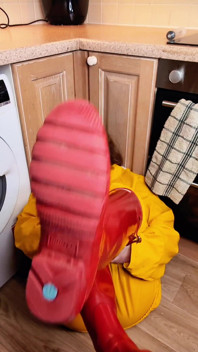 Rainwear Sluts Bukkake Piss Party