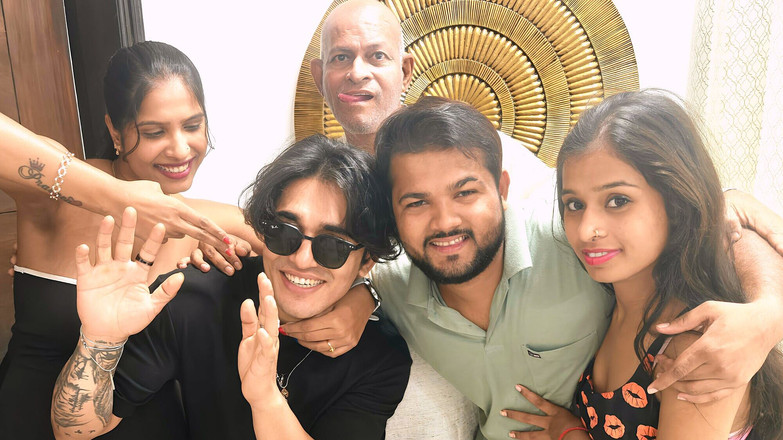 Hotmaster: Gruppo indiano indiano che fa sesso in gangbang di gruppo...