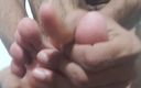 Strangers love: Applying Body Lotion on Stepson Mikey Body and Feet Full...