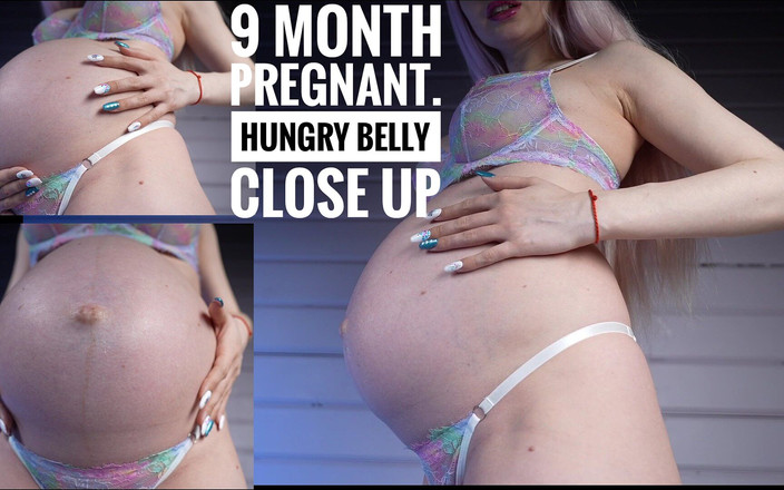 Kira Loster: El vientre embarazada de 9 meses tiene hambre. Burlas y de...