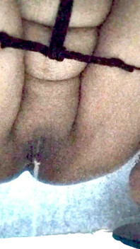 Look How My Step Sister Is Peeing Out of Her Pussy