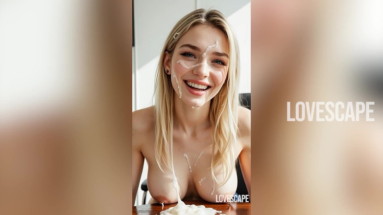 Lovescape: Heiße blondine nimmt bbc und mehrere weiße schwänze im wilden...