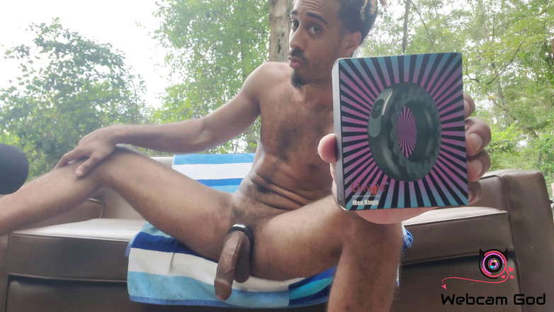 Arthur Eden aka Webcam God: Urnight вібруючий член кільце (4k)