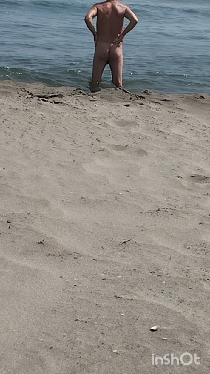 Morbosete000: On the Beach Nude