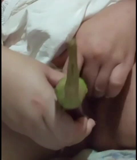 YummehBabes1: Playing Eggplant Pussy