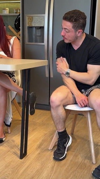 What You Would Do for Sexy Teacher Stinky Feet Worship Under Table