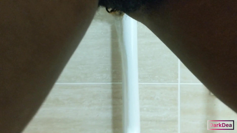 Dark Dea: The kinky slut queen Dark Dea in peeing outdoor compilation