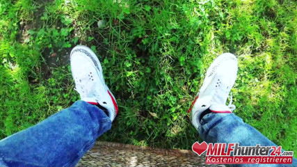 MILF Hunter 24: Naughty fuck date for Harleen van Hynten in a park!...