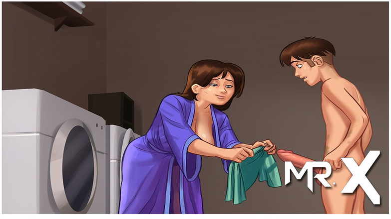 Mr Studio X: Summertimesaga - 脱掉衣服，你弄脏了 e1 #12