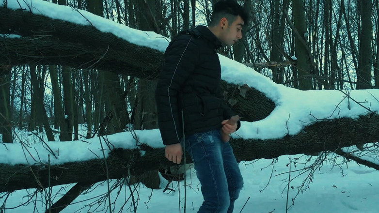 Idmir Sugary: 雪の国で冬のオナニーを2回