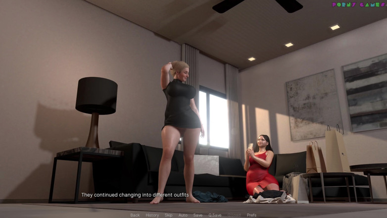 Porny Games: Friendly Housewife by White Foam - Horny Neighbors Go in a...