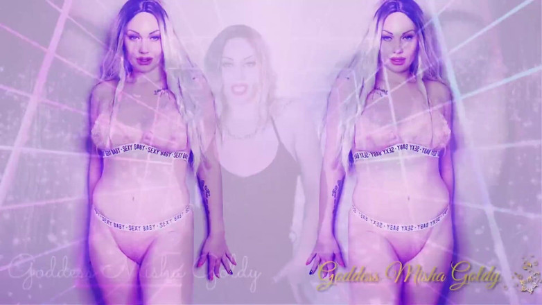 Goddess Misha Goldy: Dangerous!!! Mind penetration! Let me in and control you forever!