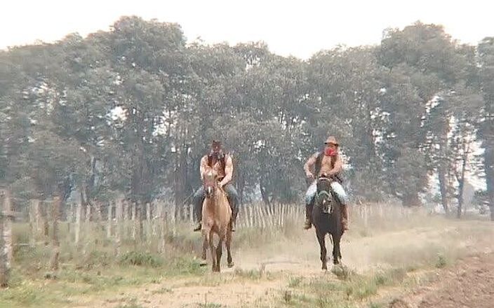 Bareback TV: Cowboys are very horny this day
