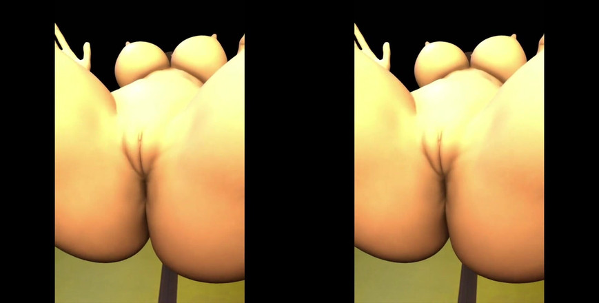 Back Alley Toonz: Soft Big Booty Mavis chvěje svým dokonalým kulatým zadkem v...