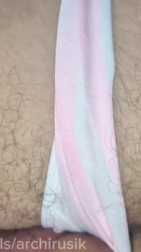 Cute Sissy Licks the Asshole and Fucks the Ass, Filling the Smooth Hole with Cum
