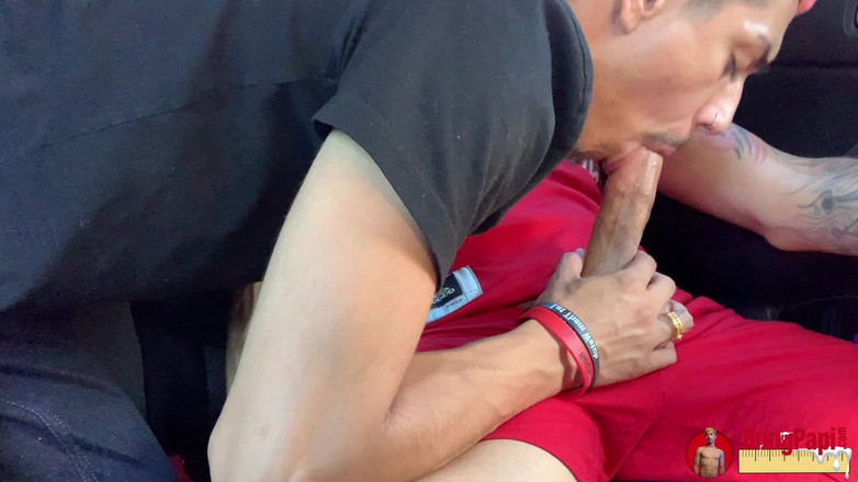 Hung Papi: Samochód jebanie zawieszone latynoskie bandyty wysysające się z my dl...