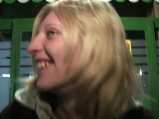 Backdoor Films: Blonde chick gets banged in her both holes