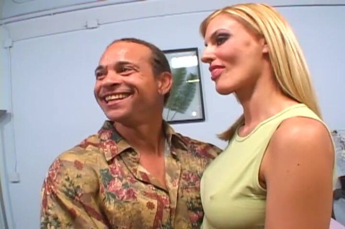 Xtime Network: Cuckold scene for the sissy husband of the blonde hot...