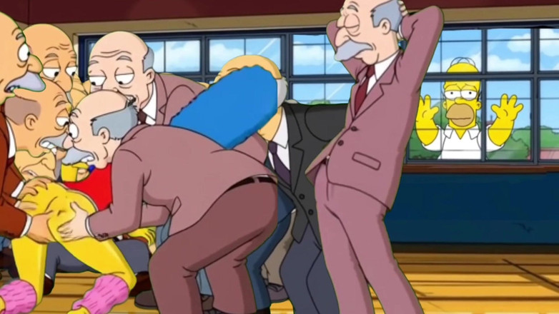 Octopussy Lovers Club: Špinavá orgie ženy v domácnosti paní Sinpsomové se starými muži na...