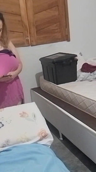 Sexy Lingerie Teased Her Husband!