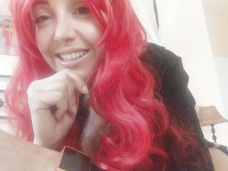 Savannah fetish dream: Lavinia the Italian redhead mistress, talks to her worm