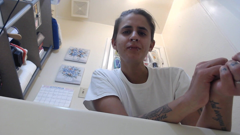 Abby Anna: Forever my fart slave creepy bar fly