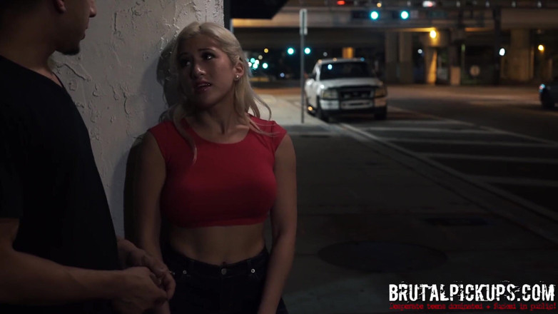 Latina Patrol: Teen Pickups - Cristi Ann Alley Cat Cunt
