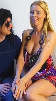 A Blonde MILF Ready to Deliver Finds His Pathetic Tiny Cock