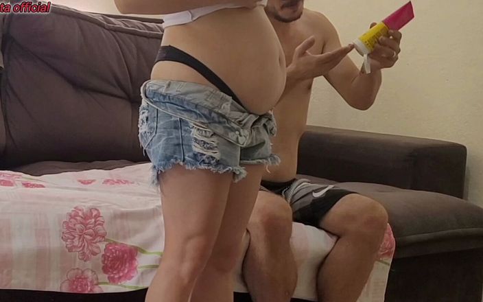 Casalpimenta: Pregnant Stepmother Seduces Stepson Until He Fucks Her Ass